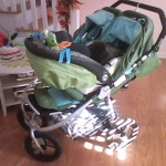 Bumbleride Indy with Peg-perego car seat/carrier